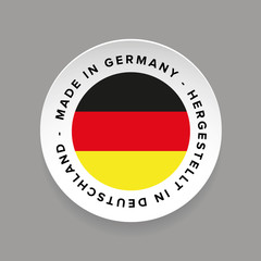 Made in Germany - Hergestellt in Deutschland