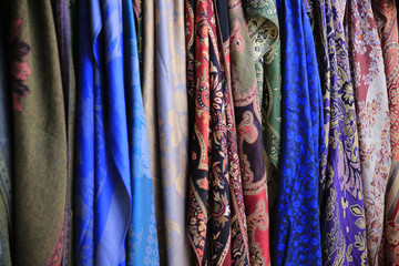 Fashion multicolor silk
