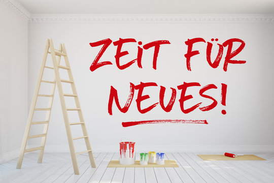 Zeit f&uuml;r Neues als Konzept f&uuml;r Ver&auml;nderung