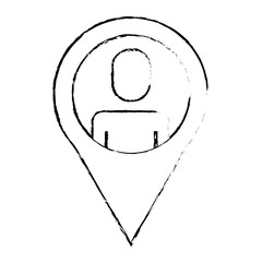 pointer map businessman people work