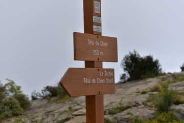 コートダジュールのハイキング