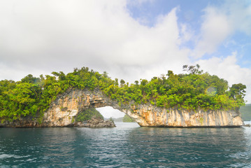 Arch Rock Island Palau, Micronesia   © robnaw