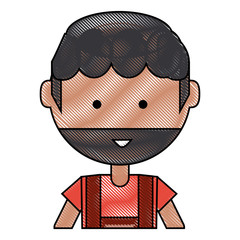 cartoon mechanic man icon