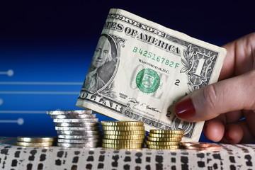 Argent euro monnaie devise change echange bourse business affaire