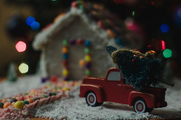 Christmas tree for gingerbread house