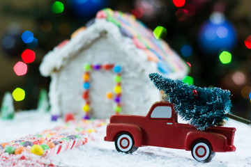 Christmas tree for the gingerbread house