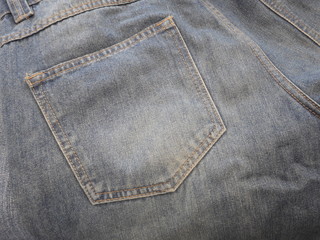 Fototapeta premium back pocket jeans pants