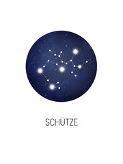 Schütze - Sternzeichen / Sternbild