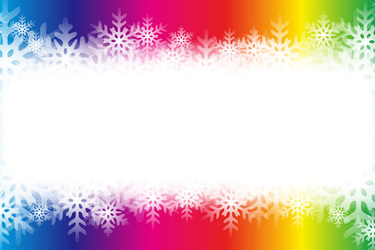 #Background #wallpaper #Vector #Illustration #design #free #free_size #charge_free #colorful #color rainbow,show business,entertainment,party,image  背景素材,ぼかし,ソフトフォーカス,雪の結晶,樹氷,冬景色,コピースペース.白抜き,中抜き,タイトル