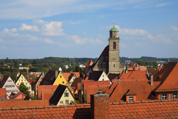 Fototapeta premium Dinkelsbühl, Bayern, Deutschland
