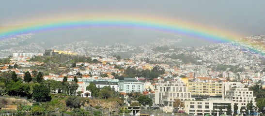 Regenbogen Madeira Funchal