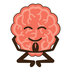 kawaii brain icon