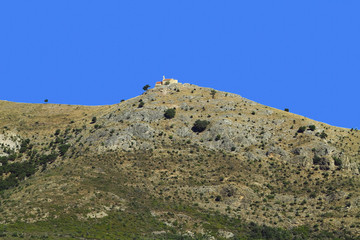 Bergkirche in den Corbieres, Frankreich