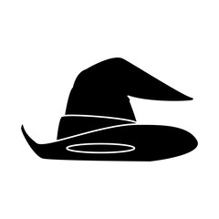 Witch hat isolated icon vector illustration graphic design