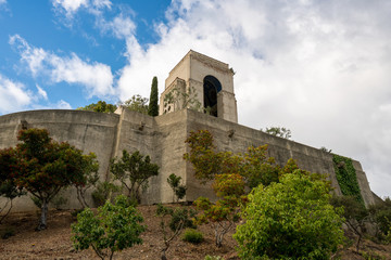 Fototapeta na wymiar Wrigley memorial and botanic gardens on Catalina Island