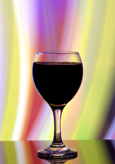 Wine glasses for drinking wine with friends company