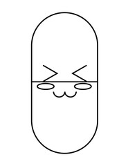 kawaii pill icon image