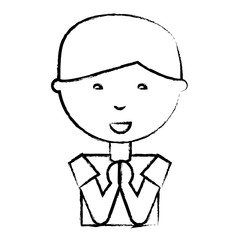 cartoon man icon