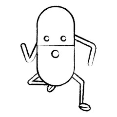 kawaii pill icon image