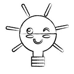 kawaii light bulb