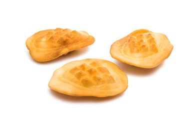 Polish smoked cheese isolated