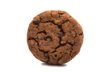 biscuits with chocolate isolated