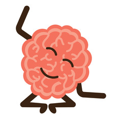 kawaii brain icon