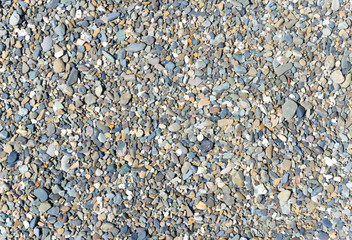 Sea pebble / sea stones background