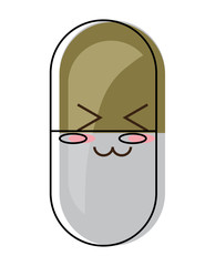 kawaii pill icon image