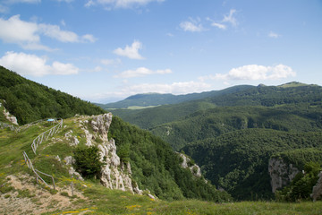 Vado di Sole, Parco Nazionale Gran Sasso e Monti della Laga, estate 