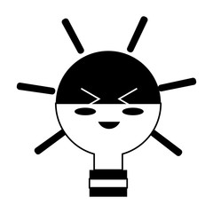 kawaii light bulb