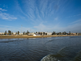 Naklejka premium Strand in Essaouira Marokko