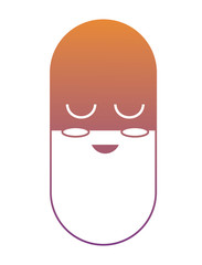 kawaii pill icon image