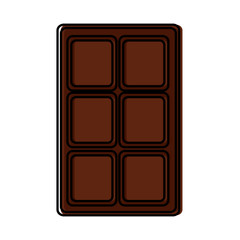 chocolate bar icon image vector illustration design 