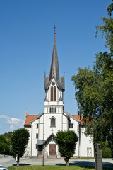 Fototapeta na wymiar Old Norwegian church