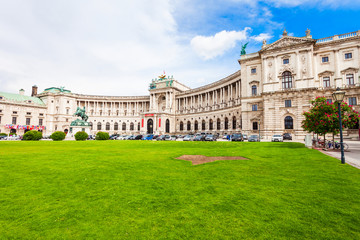 Fototapeta na wymiar Hofburg imperial palace, Vienna
