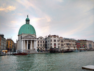 Fototapeta na wymiar Church in Venice Italy