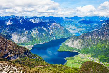 Fototapeta na wymiar Dachstein Mountains in Austria