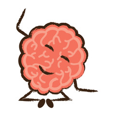 kawaii brain icon