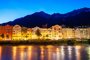 Innsbruck embankment in Austria