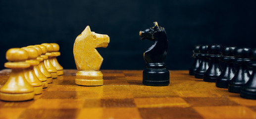 Stone chess game
