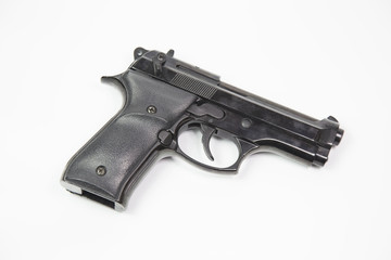 Gun isolated on white background