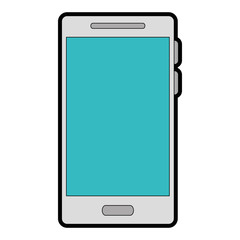 smartphone device isolated icon