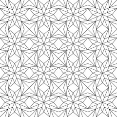 OCTAGON SEAMLESS VECTOR PATTERN. GEOMETRIC FLORAL WEB GRAY BACKGROUND