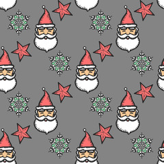 christmas new year pattern