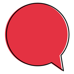 speech bubble isolated icon