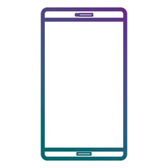 smartphone device isolated icon