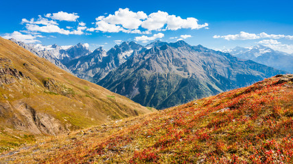 Fototapeta na wymiar Greater Caucasus mountains