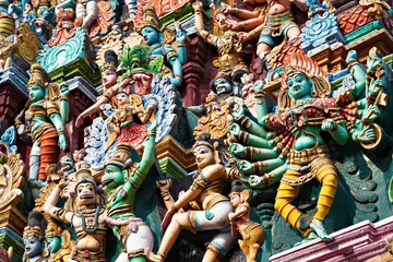 Zelfklevend Fotobehang Meenakshi Temple © saiko3p