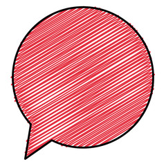 speech bubble isolated icon